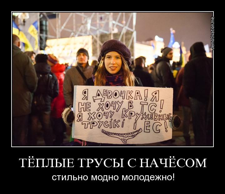 Рис. 4. Вожделения и перспективы в их наилучшем видеПо отношению к будущему это означает, что то образование и воспитание, которое получило подавляющее большинство пока ещё живущих на Украине взрослых людей, таково, что не позволяет остановить начавшуюся в 2014 г. трагедию раньше, нежели выгорит весь накопленный к 23 февраля 2014 г. потенциал взаимной ненависти украинцев друг к другу и к населению…