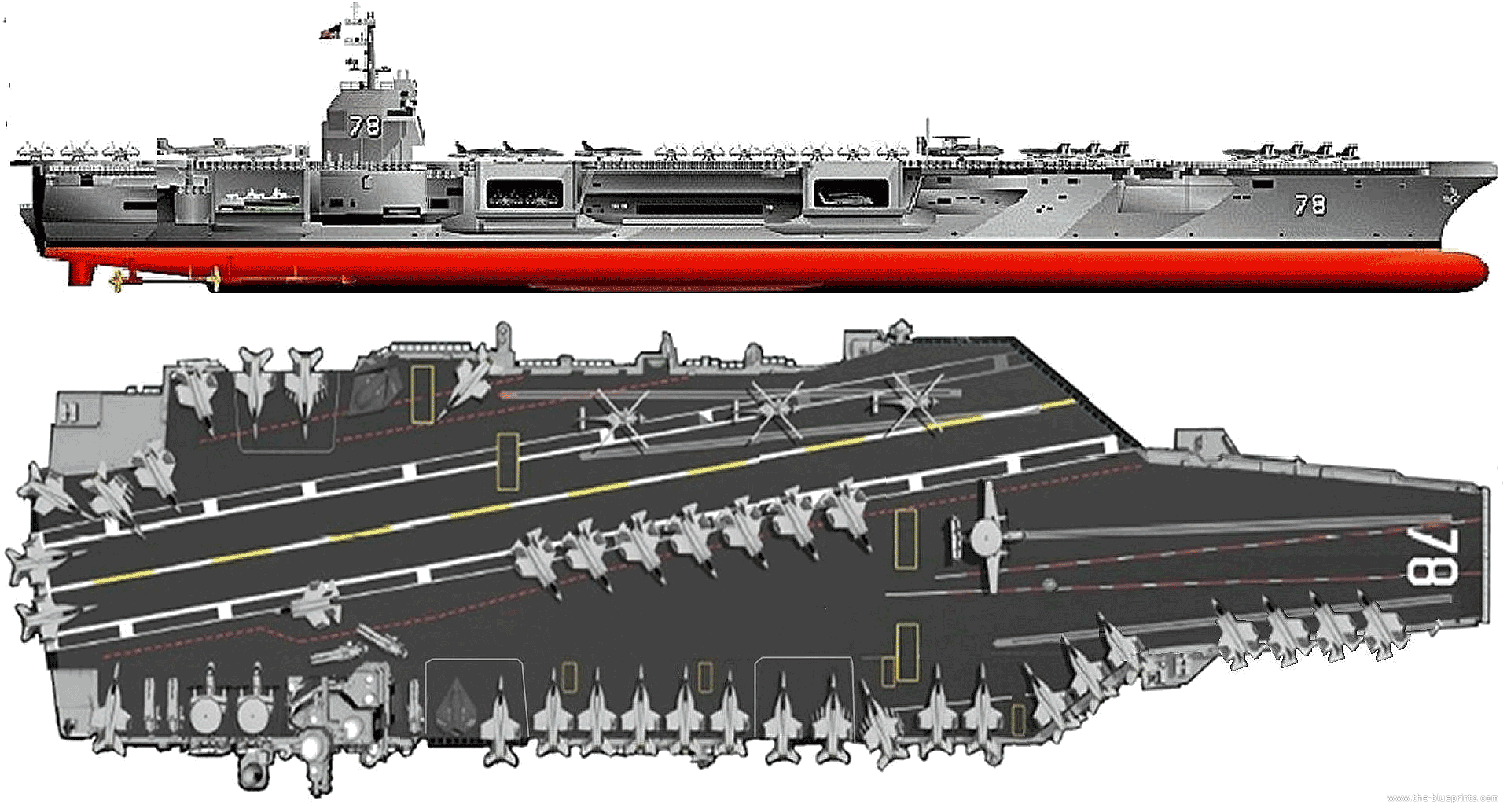 Теперь США перешли к строительству авианосцев типа «Джеральд Форд» (CVN-78) (дальнейшему развитию кораблей типа «Нимитц» — см. рис. 5‑8; пока предполагается построить три таких корабля) и ведут НИОКР на тему совершенствования совместимой с энергетической установкой авианосца электрической катапульты — линейного электродвигателя. Электрическая катапульта компактнее паровой и, кроме того, способна о…